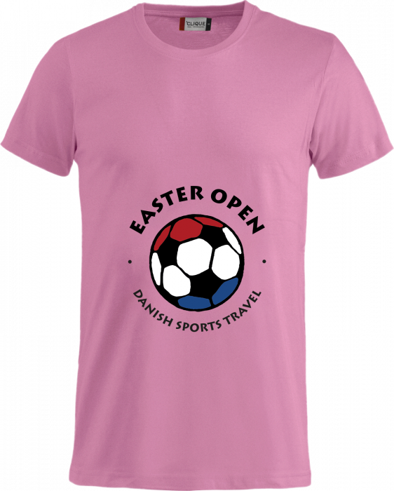 Clique - Basic Cotton T-Shirt - Bright Pink