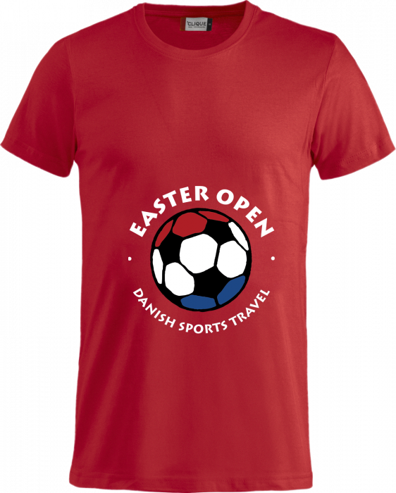 Clique - Easter Open T-Shirt - Rød