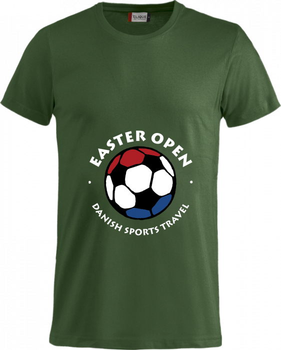Clique - Easter Open T-Shirt - Flaskegrøn